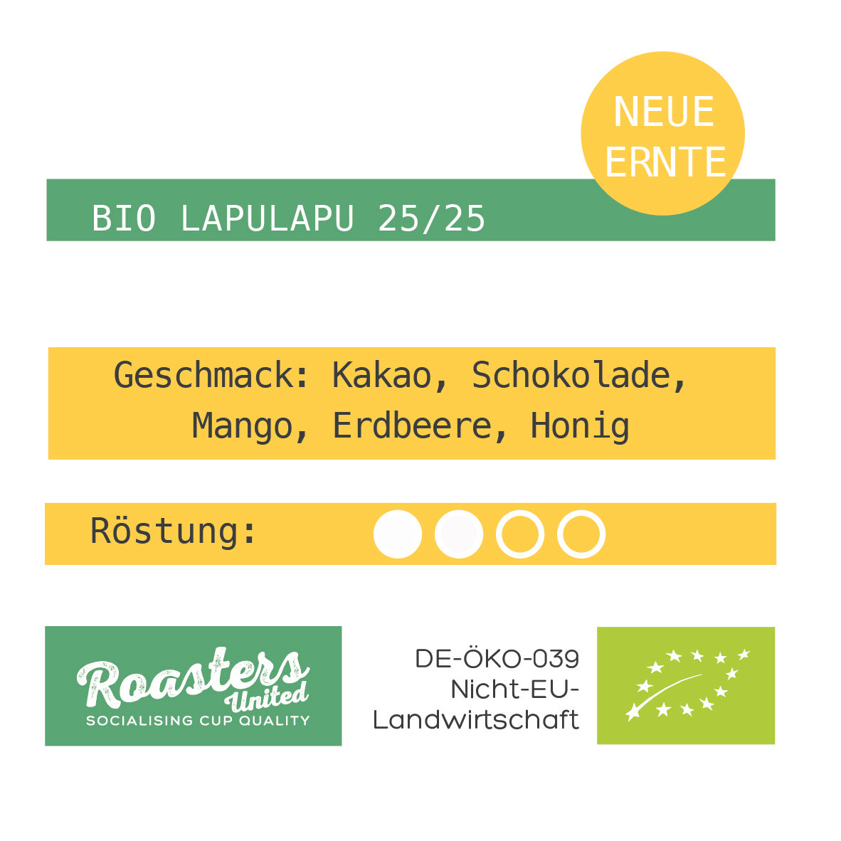 BIO LAPULAPU BLEND Ernte 25/25