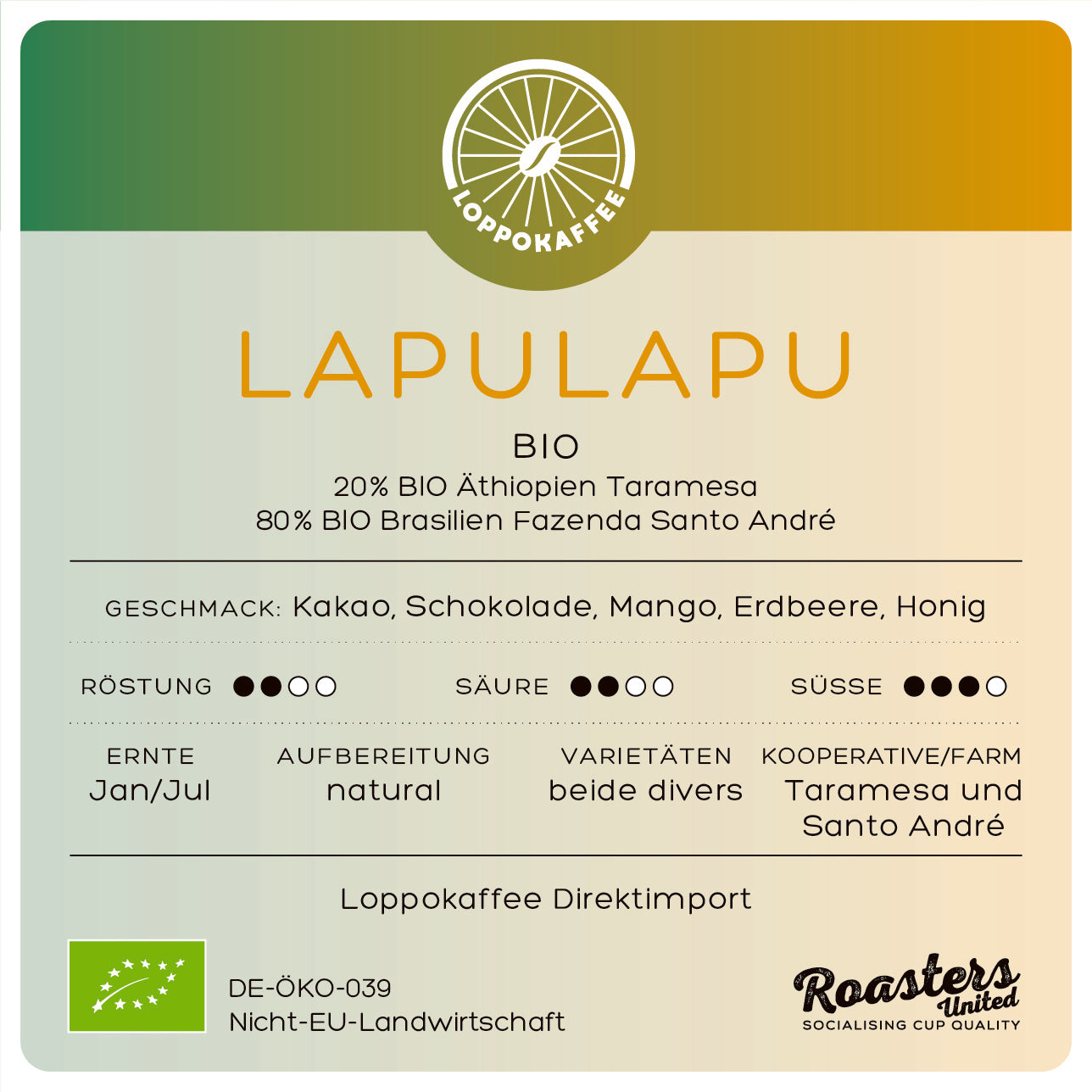 BIO LAPULAPU BLEND Ernte 25/25