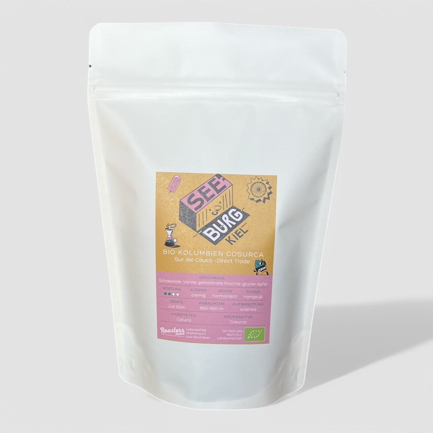 NEU!! BIO SEEBURG KAFFEE KOLUMBIEN Ernte 2024