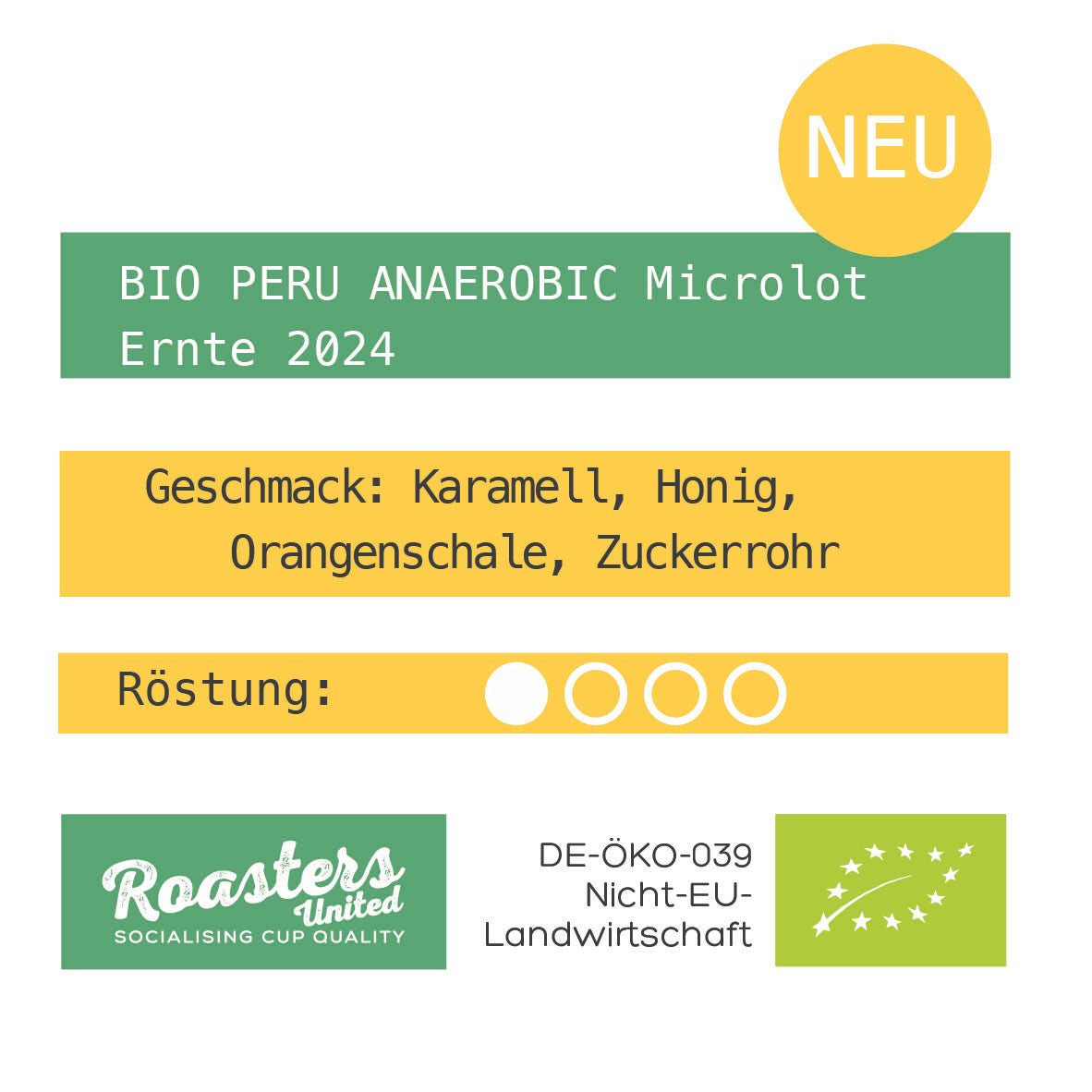 BIO PERU ANAEROBIC MICROLOT Ernte 2024