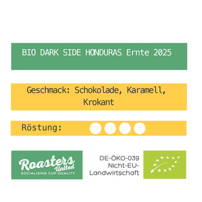 BIO DARK SIDE Honduras Ernte 2025