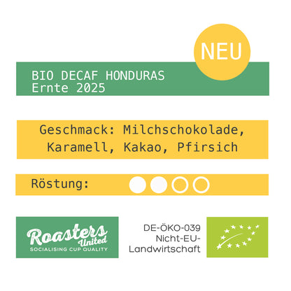 BIO DECAF HONDURAS APROLMA Ernte 2025