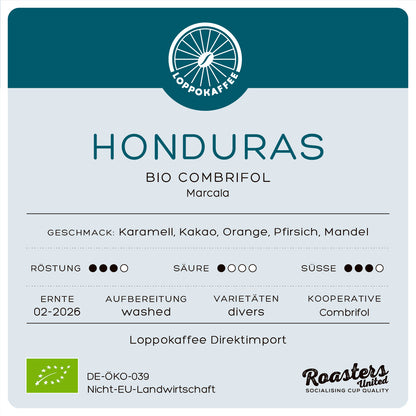 BIO HONDURAS COMBRIFOL Ernte 2026
