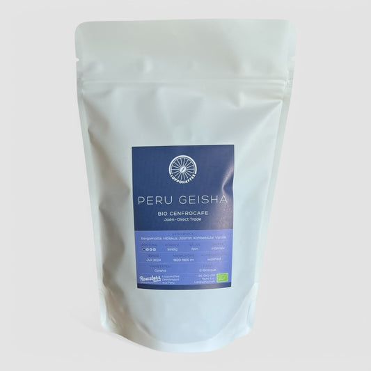 Neu und Exklusiv!! BIO GEISHA PERU Ernte 2024