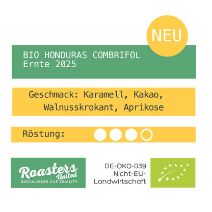 NEU! BIO HONDURAS COMBRIFOL Ernte 2025