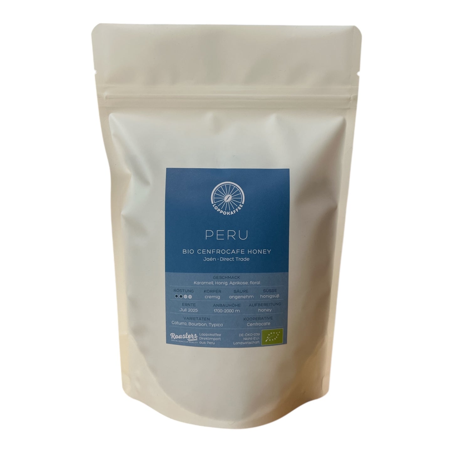 NEU BIO PERU BIO CENFROCAFE HONEY Ernte 2025