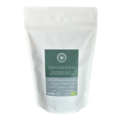 Neu! BIO INDONESIEN PERMATA GAYO Ernte 2025