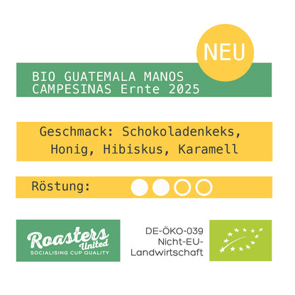 BIO GUATEMALA MANOS CAMPESINAS Ernte 2025