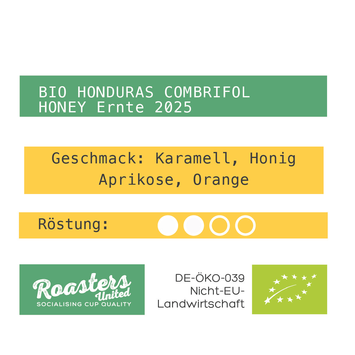 BIO HONDURAS COMBRIFOL Ernte 2025